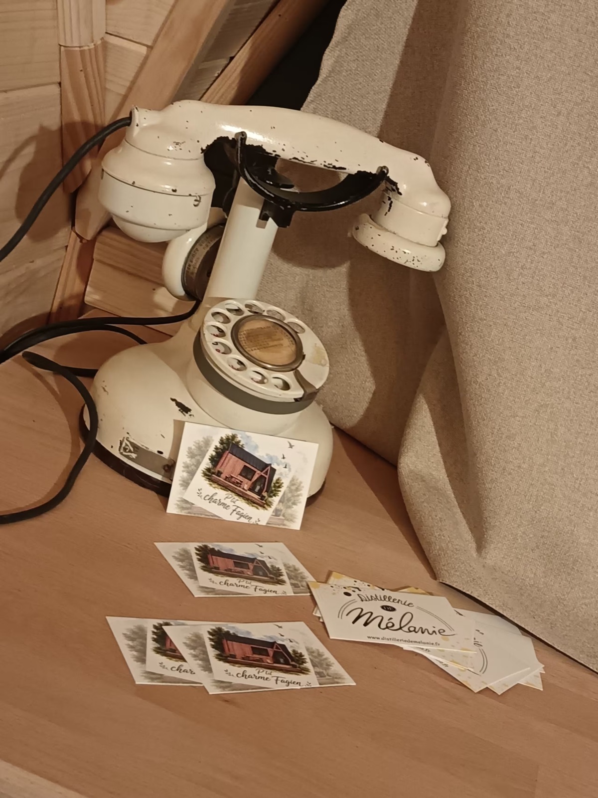 Intérieur de la tiny house